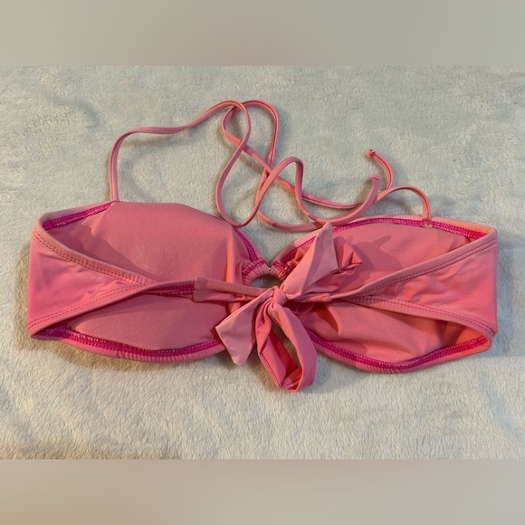 Baby Pink Ombré Volcom Bikini Top and Bottoms​ - Picture 8 of 9